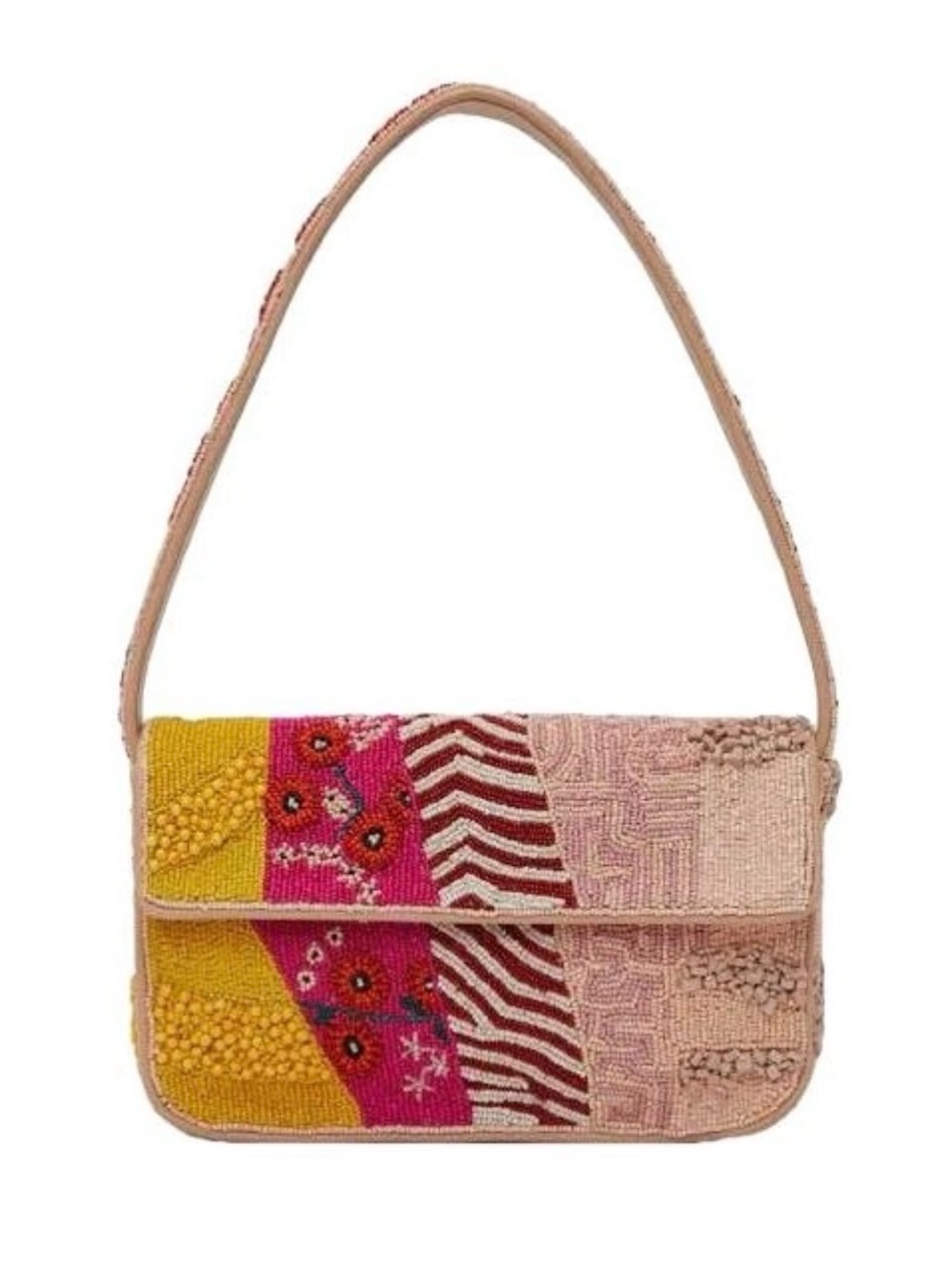 STAUD Beaded Shoulder Bag